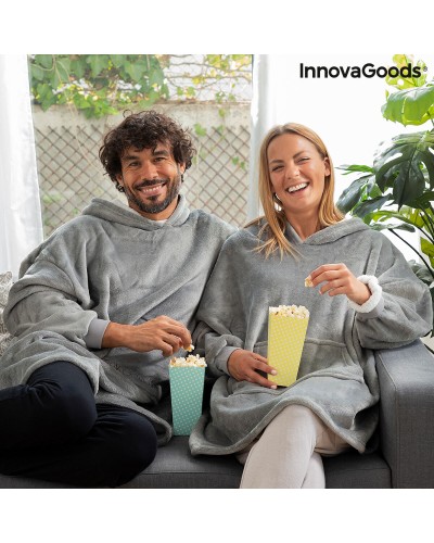 Batamanta Sudadera Oversized con Forro Polar InnovaGoods Swug (Reacondicionado A)