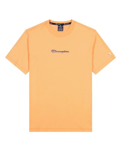 Men’s Short Sleeve T-Shirt Champion Crewneck T-Shirt M Orange