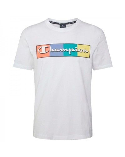T-shirt à manches courtes homme Champion Blanc