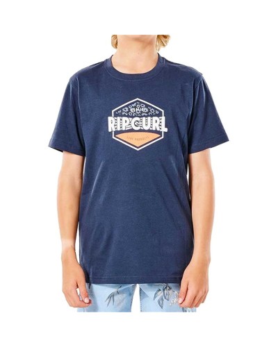 Kurzarm-T-Shirt für Kinder Rip Curl Filler Tee Dunkelblau