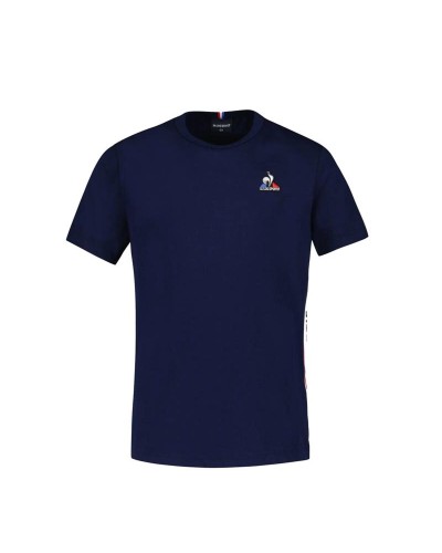T shirt à manches courtes Enfant Le coq sportif N°1 Tricolore