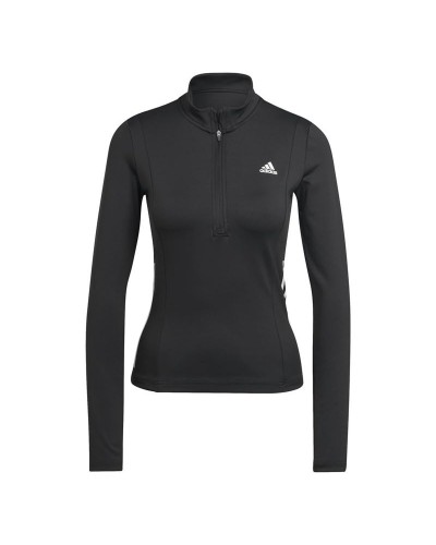 Camiseta de Manga Larga Mujer Adidas Hyperglam 1/4-Zip
