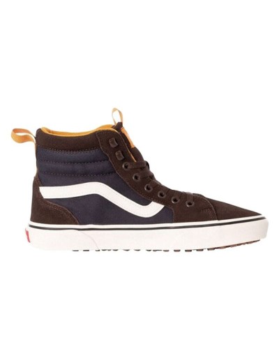 Scarpe da Tennis Casual Uomo Vans Filmore Hi Marrone
