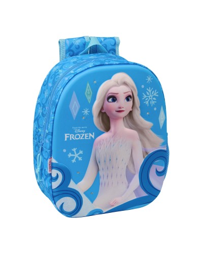 School Bag Frozen Blue 27 x 33 x 10 cm