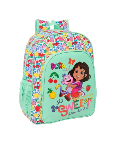 Zaino Scuola Dora Turchese 32 x 38 x 12 cm