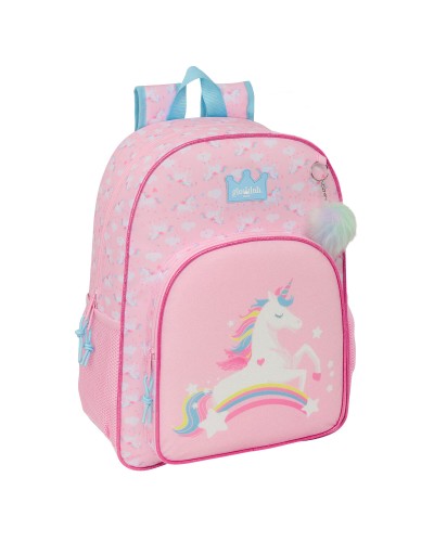 School Bag Glow Lab Pink 33 x 42 x 14 cm