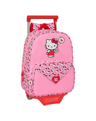 Skolryggsäck Hello Kitty Rosa 26 x 11 x 67 cm 26 x 34 x 11 cm