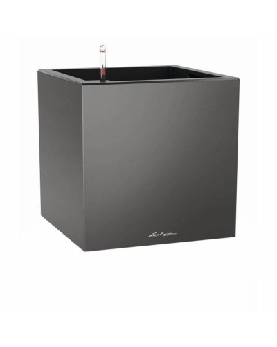 Lechuza Quadro Self-Watering Planter 40x40x76 cm, Anthracite
