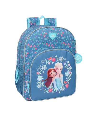 Schoolrugzak Frozen Blauw 33 x 42 x 14 cm
