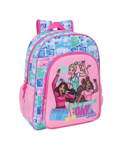 Skolryggsäck Barbie Multicolour 32 x 38 x 12 cm
