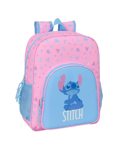 Mochila Escolar Lilo & Stitch Bright Rosa 32 x 38 x 12 cm
