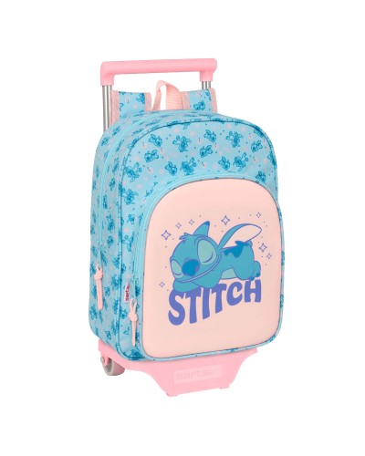 Schulrucksack Lilo & Stitch Ohana Blau 26 x 11 x 67 cm 26 x 34 x 11 cm