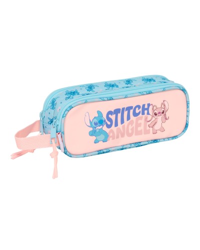 Allzwecktasche Lilo & Stitch Ohana Hellblau Hellrosa 21 x 8 x 6 cm