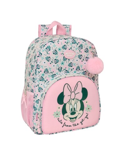 Schoolrugzak Minnie Mouse Minty Roze 33 x 42 x 14 cm