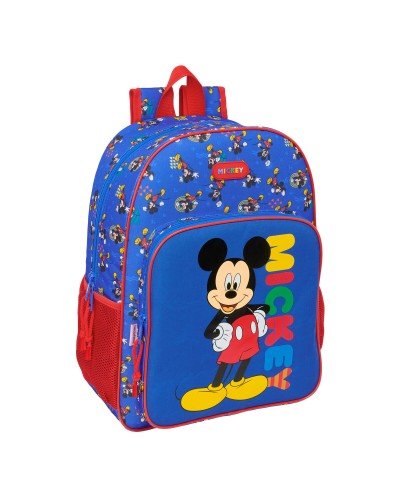 Cartable Mickey Mouse Clubhouse Today Bleu 33 x 42 x 14 cm