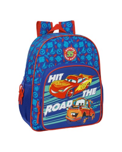 Schoolrugzak Cars Multicolour 32 x 38 x 12 cm