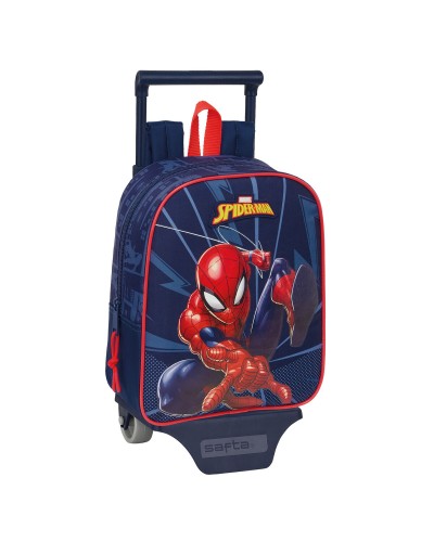 Koululaukku Spider-Man Sininen 22 x 27 x 10 cm