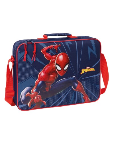 Cartable Spider-Man Bleu 38 x 28 x 6 cm