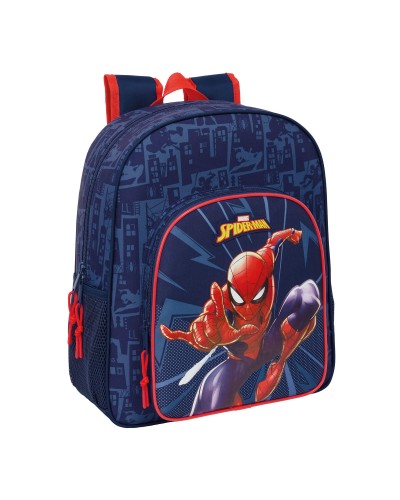 Skolryggsäck Spider-Man Blå 32 x 38 x 12 cm