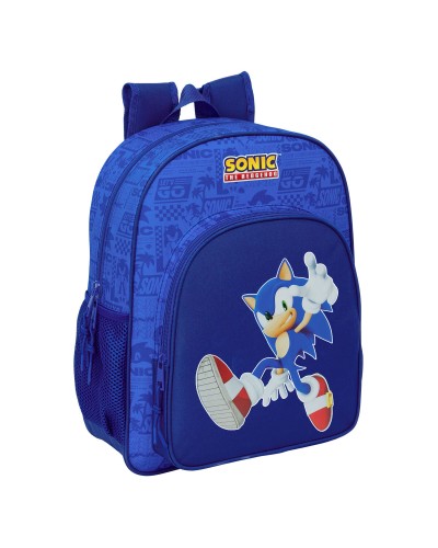 Koululaukku Sonic Sininen 32 x 38 x 12 cm