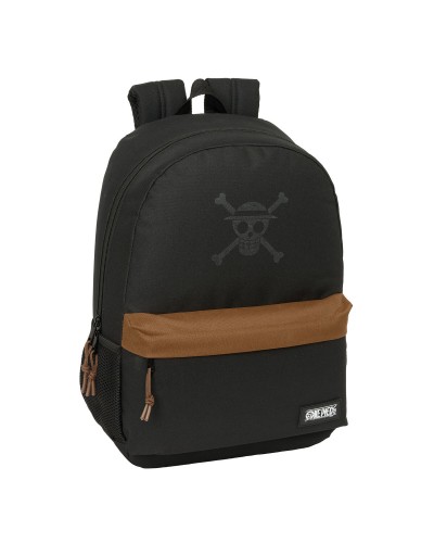 Skolryggsäck One Piece Svart 30 x 46 x 14 cm