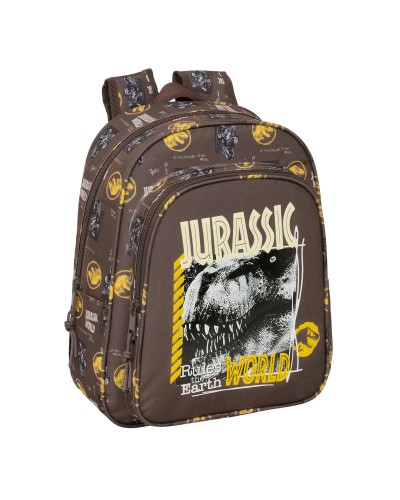 Koululaukku Jurassic World Ruskea 27 x 33 x 10 cm