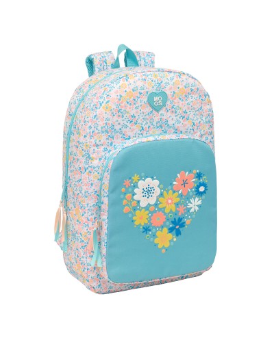 School Bag Moos Fiori Multicolour 30 x 46 x 14 cm