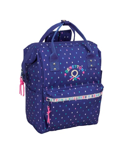 Skolryggsäck Benetton benetton Multicolour 27 x 40 x 19 cm