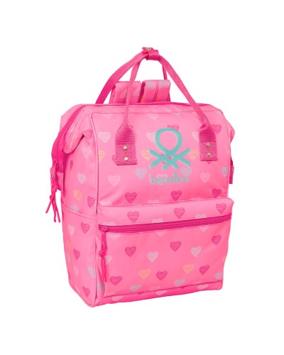 Schulrucksack Benetton benetton Rosa 27 x 40 x 19 cm