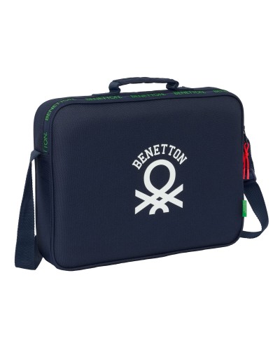 Zaino Scuola Benetton Together Blu Marino 38 x 28 x 6 cm