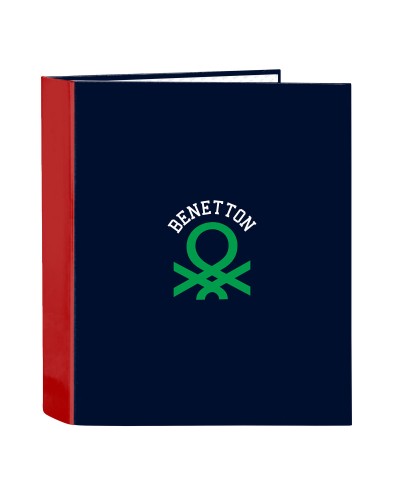 Ringmap Benetton Together Marineblauw A4 27 x 33 x 6 cm