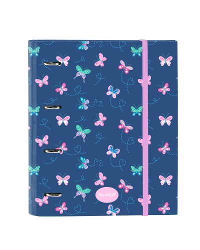 Ringpärm BlackFit8 Mariposas Multicolour 27 x 32 x 3.5 cm