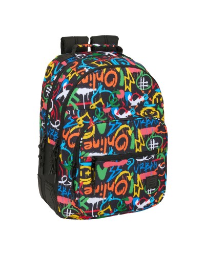 Mochila Escolar Safta Colors 32 x 42 x 15 cm