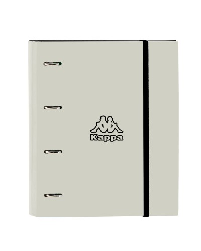 Raccoglitore ad anelli Kappa Grey Nero Grigio 27 x 32 x 3.5 cm