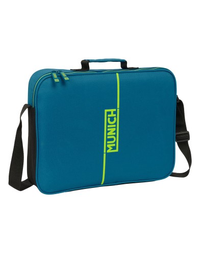 School Bag Munich Land Black Green 38 x 28 x 6 cm