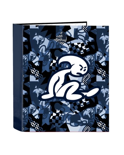 Raccoglitore ad anelli El Niño Navy Blu Marino A4 27 x 33 x 6 cm