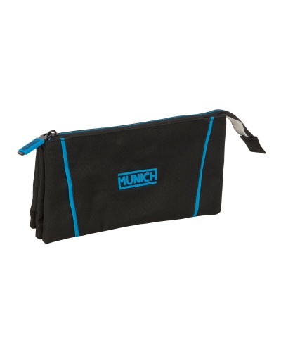Schulrucksack Munich Road Blau Schwarz 22 x 12 x 3 cm