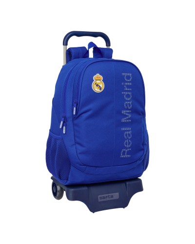 School Bag Real Madrid C.F. Blue 32 x 44 x 16 cm