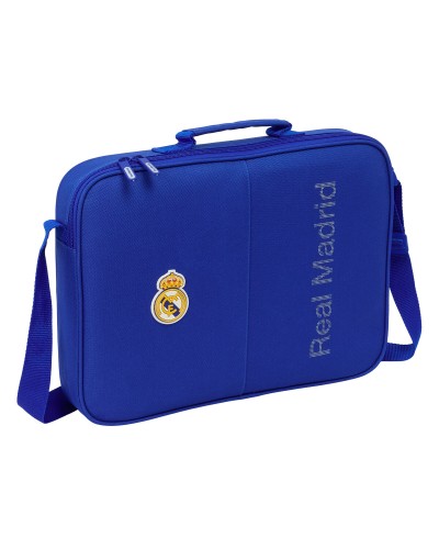 Schulrucksack Real Madrid C.F. Blau 38 x 28 x 6 cm