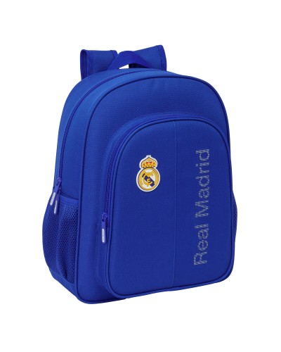 Zaino Scuola Real Madrid C.F. Azzurro 32 x 38 x 12 cm