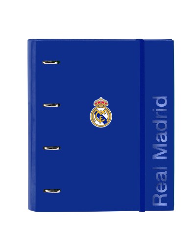 Ringpärm Real Madrid C.F. Blå 27 x 32 x 3.5 cm