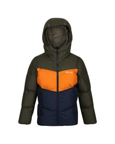 Children's Jacket Regatta Lofthouse Vi Olive