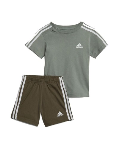 Conjunto Deportivo para Bebé Adidas 3 Stripes Sport Azul