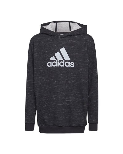 Sudadera con Capucha Niño Adidas Negro