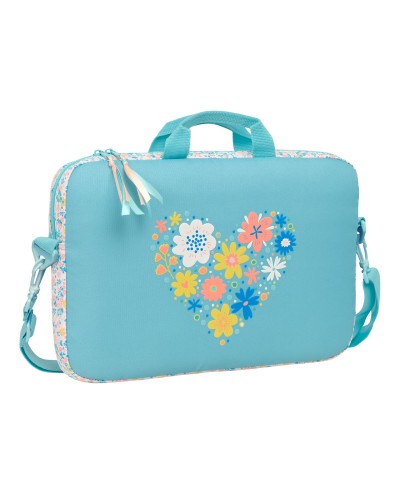 Valigetta per Portatile Moos Fiori Multicolore 40 x 27 x 4 cm