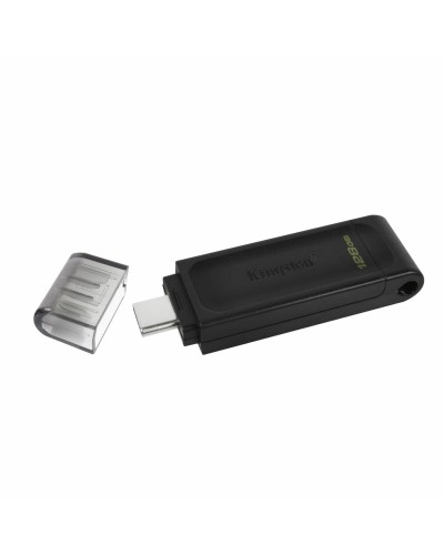 Memoria USB Kingston DT70/128GB usb c Negro 128 GB