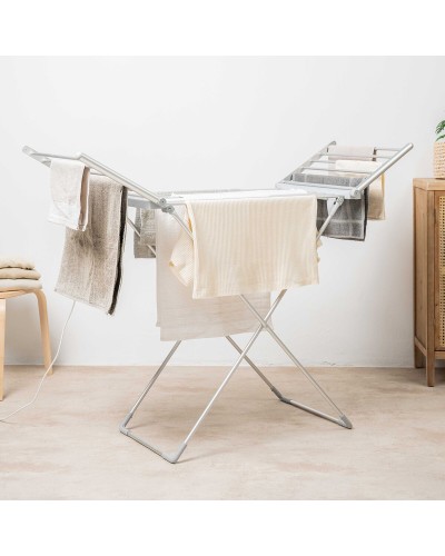 Étendoir électrique pliable avec ailes, écran tactile, minuterie et contrôle de la température Warmmat InnovaGoods 230 W 2