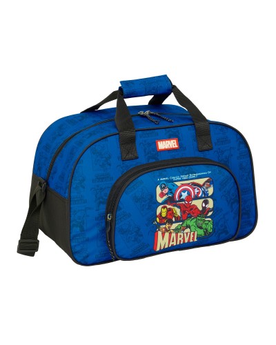 Sports bag The Avengers Blue Black 40 x 24 x 23 cm