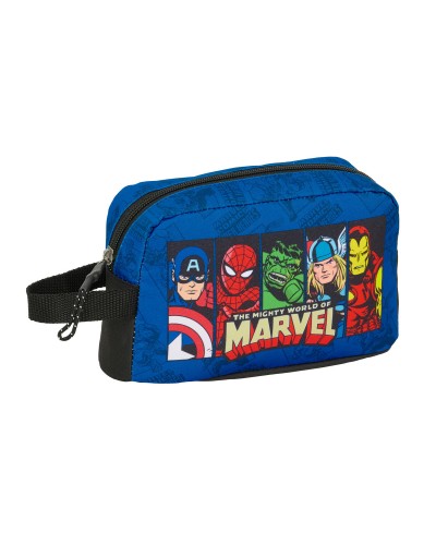 Thermische Snacktas The Avengers Blauw Zwart 21,5 x 12 x 6,5 cm