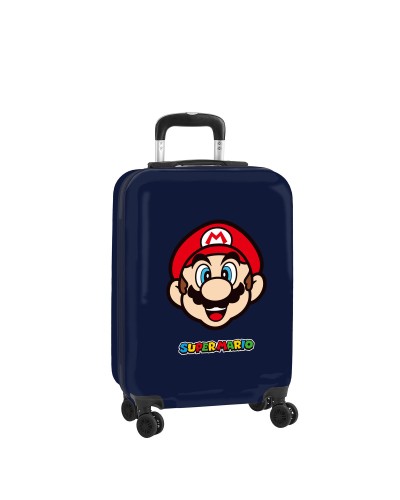 Valise cabine Super Mario super mario Rouge Blue marine 20'' 20 L 34,5 x 55 x 20 cm
